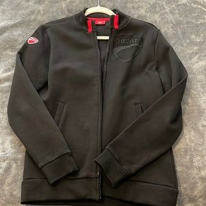 Women’s Ducati black zipper jacket